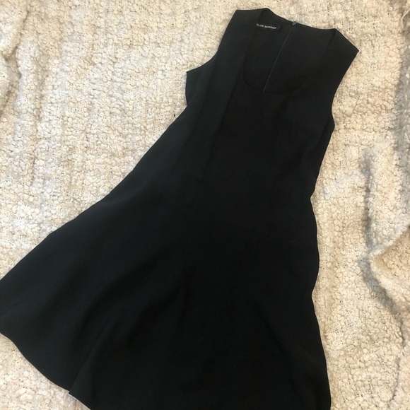 CLUB Monaco Classic Black Scoop Neck Dress 4 - Picture 7 of 7